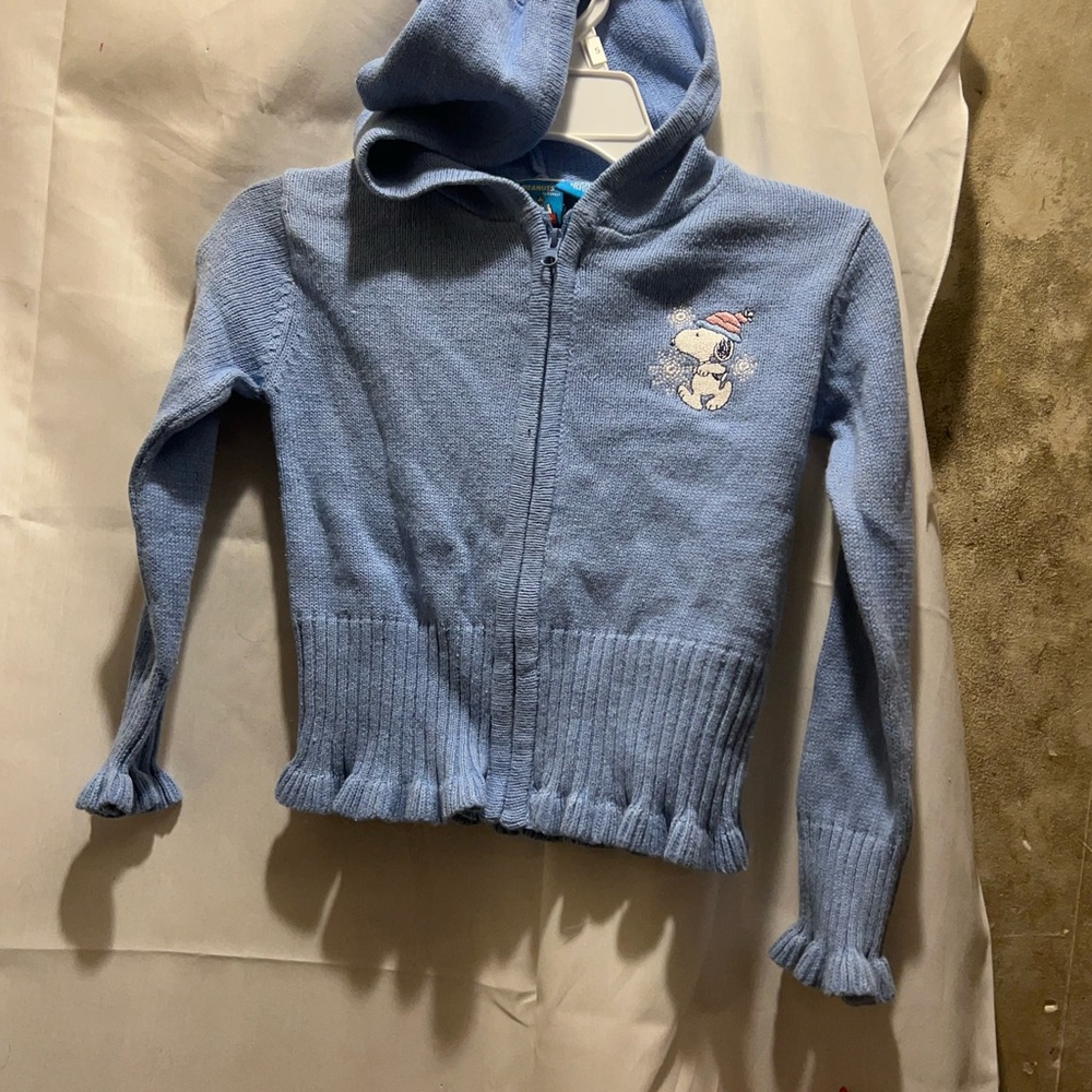 NWT Sz 5 snoopy sweater/jeans Pantset
